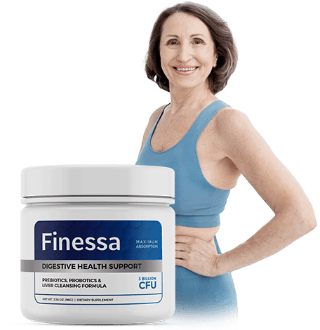 Finessa gut-liver axis digestive support formula for adults